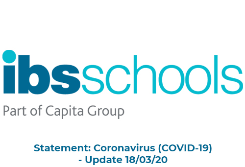 Statement: Coronavirus (COVID-19) - Update 18/03/20